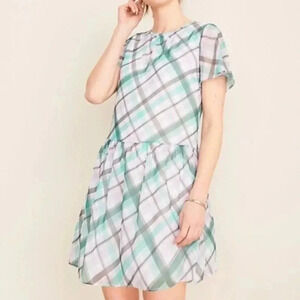 Ann Taylor Plaid Dress